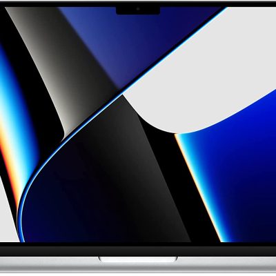2021 Apple MacBook Pro (14-inch, Apple M1 Pro chip with 10‑core CPU and 16‑core GPU, 16GB RAM, 1TB SSD) – Silver.