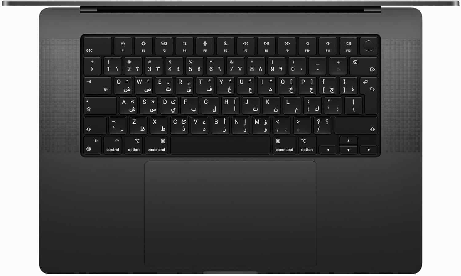 Apple 2023 MacBook Pro (14-inch, Apple M3 Max chip with 14‑core CPU and 30‑core GPU, 36GB Unified Memory, 1TB) - Space Black; Arabic/English - Image 2